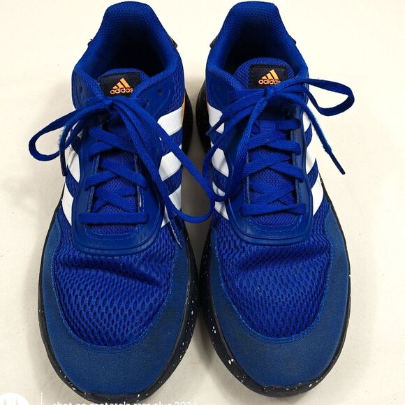 Youth ADIDAS Nebzed K Blue Big Kid's Running Shoes Lace Up Sneakers US Size 6.5 - Picture 4 of 16